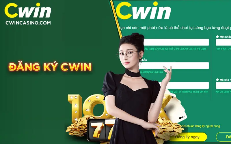 Lưu ý khi đăng ký tại Cwin